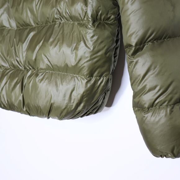 PATAGONIA Raven Rocks Hoody Puffer Jacket Forest Green 700 Fill Women's S - Picture 7 of 11